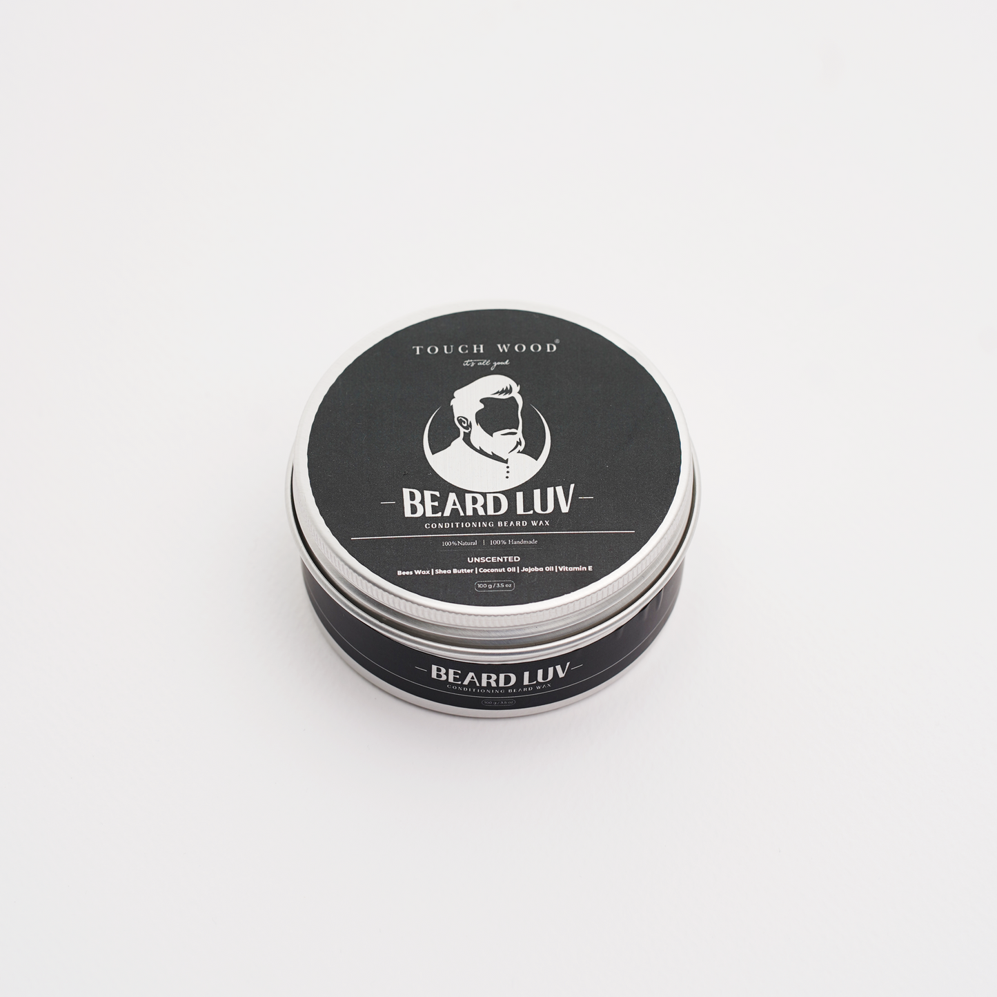 Beard Luv All-Natural Beard Wax- Unscented