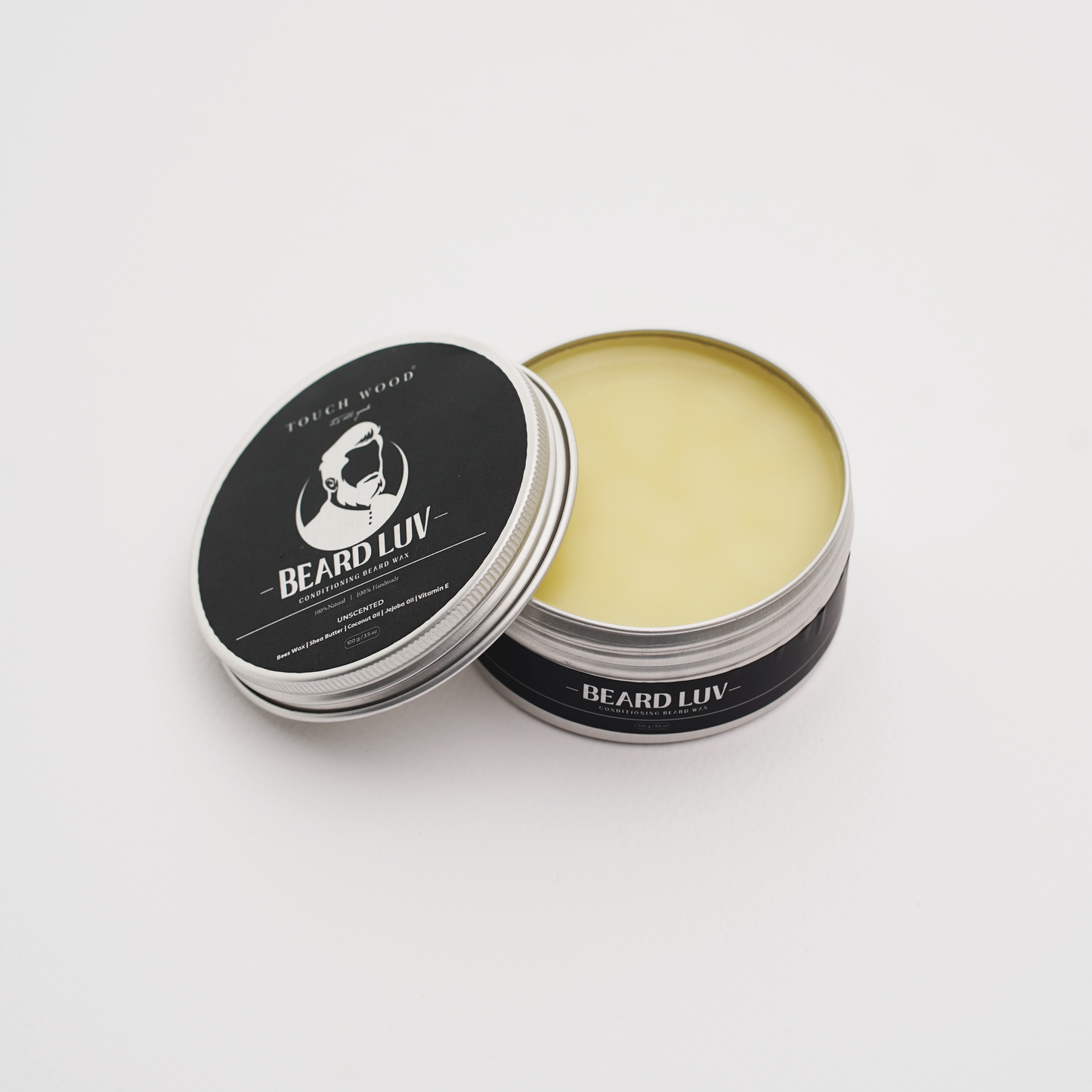 Beard Luv All-Natural Beard Wax- Unscented